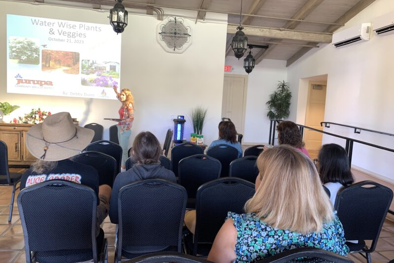 people sitting in chairs following a presentation